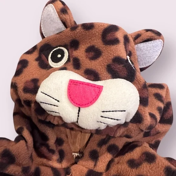 NWT 2013 Old Navy Leopard Print Baby Halloween Costume Size 0-6 Months - Picture 5 of 11